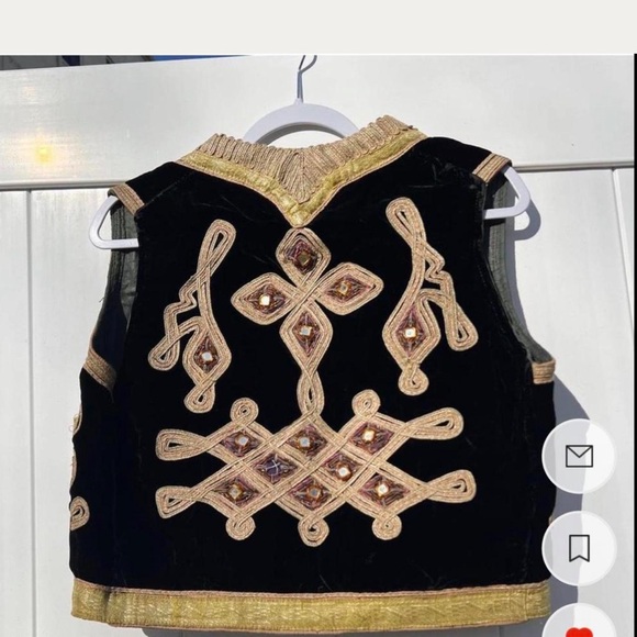 Jim Morrison velvet vest - Picture 2 of 3